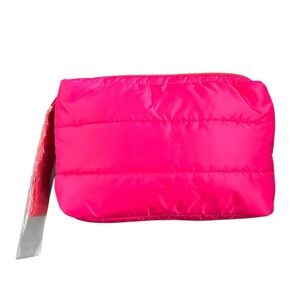 Estee Lauder Vibrant Pink Cosmetic Bag NWOT